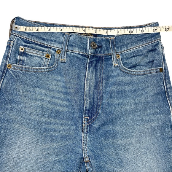 Polo Ralph Lauren Suede Patches Jeans 25 - Picture 13 of 15